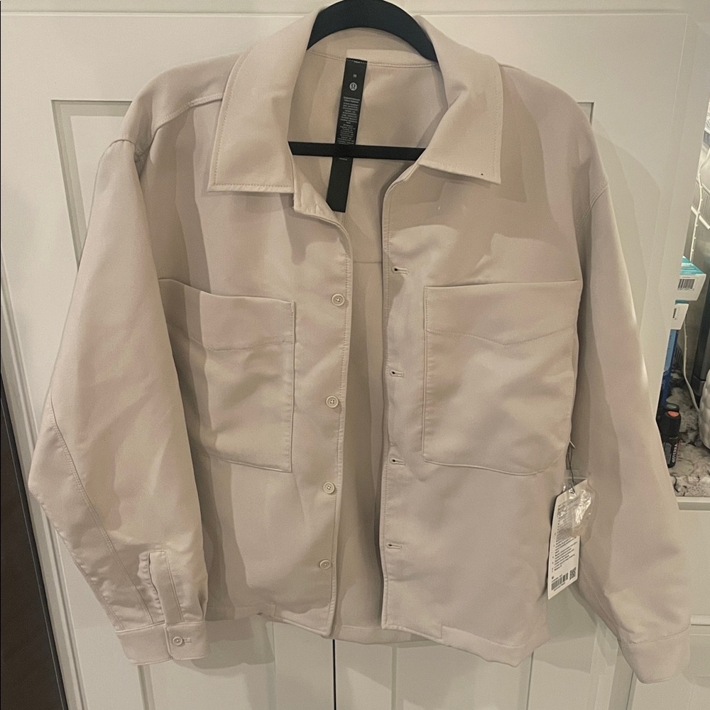 Lululemon Athletica Sueded Camp Utility Jacket/Shacket